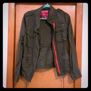 Vintage Free People Military Jacket
